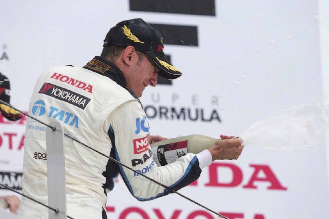 2019年ルーキーのなかで最初に優勝したパロウ。このまま2勝目、さらにはチャンピオン争いへと突き進んでいけるか