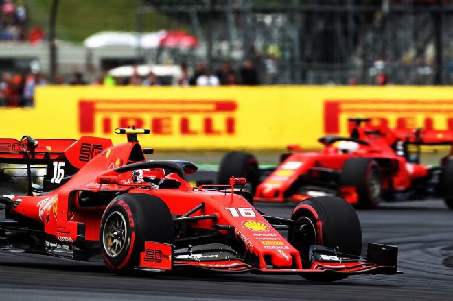 2019年F1第10戦イギリスGP　シャルル・ルクレール（フェラーリ）