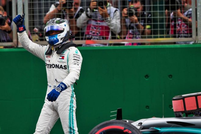 ボッタスさんがひさびさのポールポジション