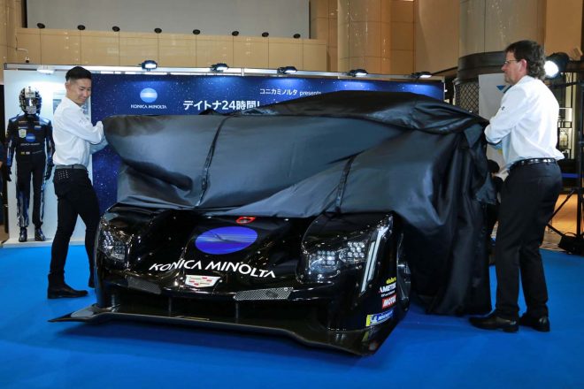 アンベイルされた10号車キャデラックDPi-V.R