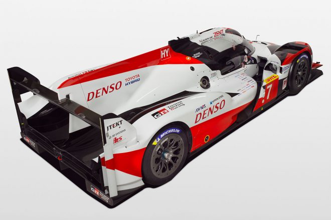 2019／20年型トヨタTS050ハイブリッドの右リヤビュー