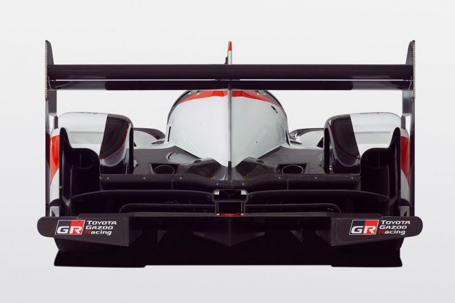 2019/20年型トヨタTS050ハイブリッドのリヤビュー