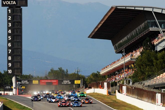 2019年ELMS第3戦バルセロナ4時間レース スタートシーン