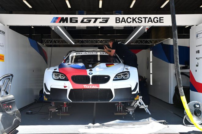 BMWチーム・シュニッツァーのM6 GT3。