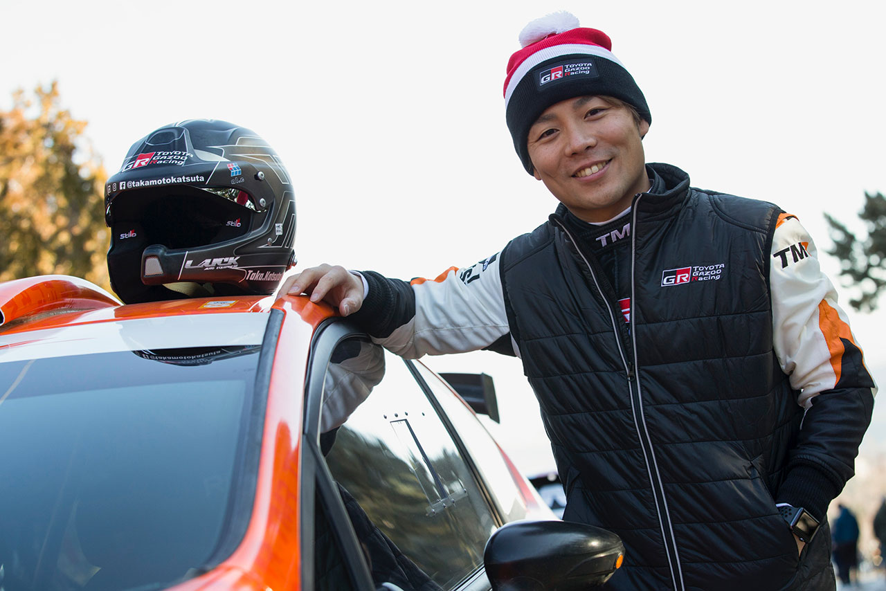 セントラル・ラリー愛知／岐阜2019でトヨタ・ヤリスWRCをドライブする勝田貴元