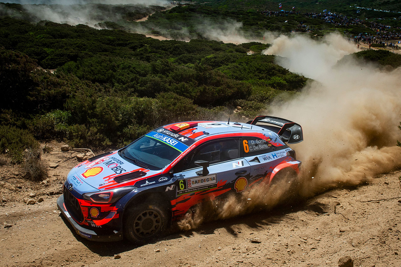 セントラル・ラリー愛知／岐阜2019に参戦するヒュンダイi20クーペWRC