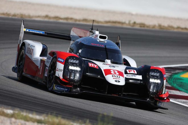 午後最速タイムをマークした8号車トヨタTS050ハイブリッド