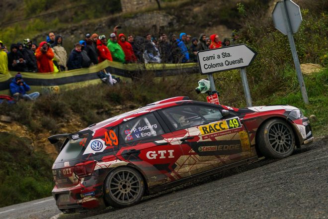 ペター・ソルベルグは2018年のラリー・スペインをポロGTI R5で戦っている