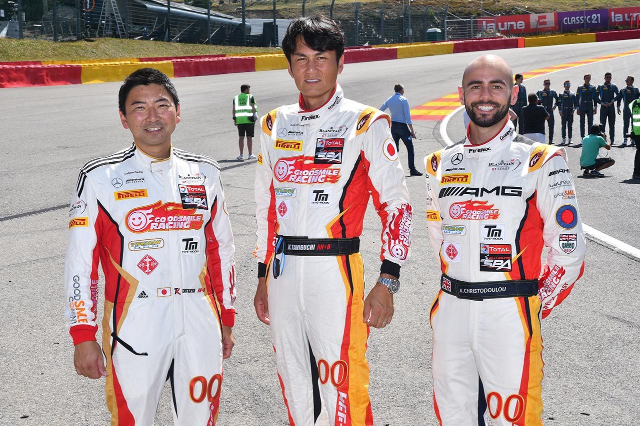 グッドスマイル レーシング タイプ ムーン レーシングの片岡龍也 谷口信輝 アダム クリストドウロウ スパ24時間 Gt3最高峰の戦いに挑む4人の 日本人ドライバーに意気込みを聞くの画像 写真 6 Autosport Web
