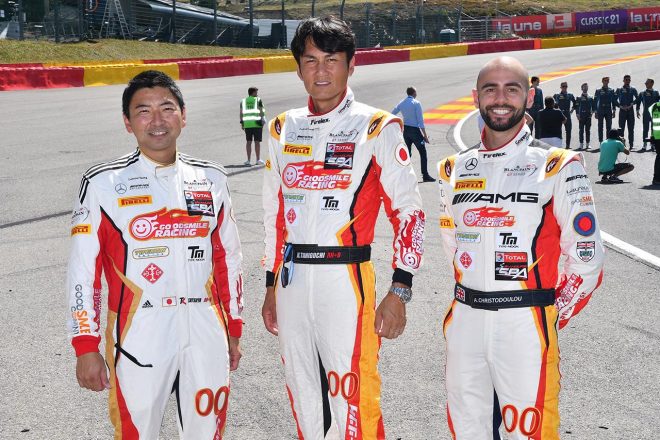 グッドスマイル・レーシング＆タイプ・ムーン・レーシングの片岡龍也、谷口信輝、アダム・クリストドウロウ