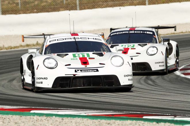 ポルシェGTチームの新型ポルシェ911 RSR