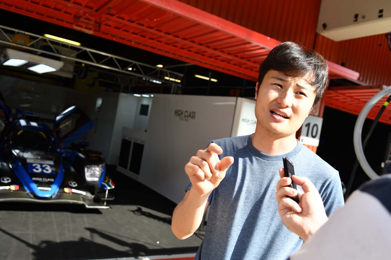 カタロニア・サーキットで行われた、プロローグテストでWEC公式セッションデビューを果たした山下健太