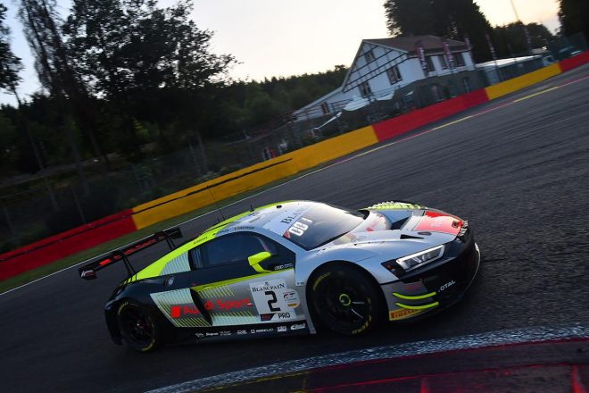 アウディスポーツ・チームWRTの2号車アウディR8 LMS