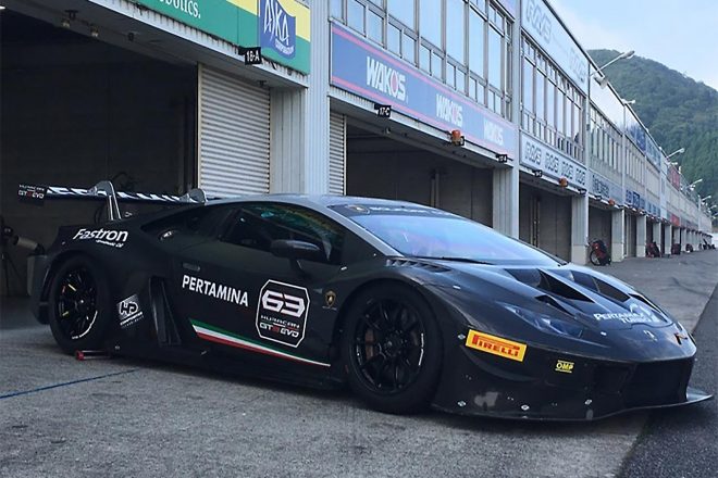 JLOCが岡山国際サーキットでランボルギーニ・ウラカンGT3エボをシェイクダウンした。