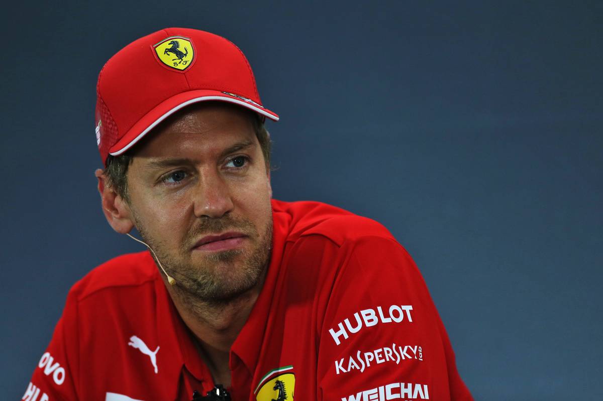 2019年F1第11戦ドイツGP木曜会見　セバスチャン・ベッテル（フェラーリ）