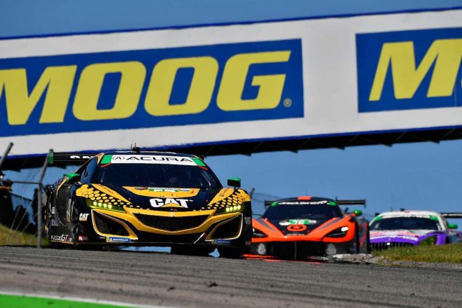 マイヤー・シャンク・レーシングの57号車アキュラNSX GT3