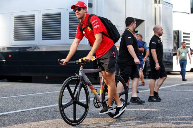 2019年F1第11戦ドイツGP　セバスチャン・ベッテル（フェラーリ）