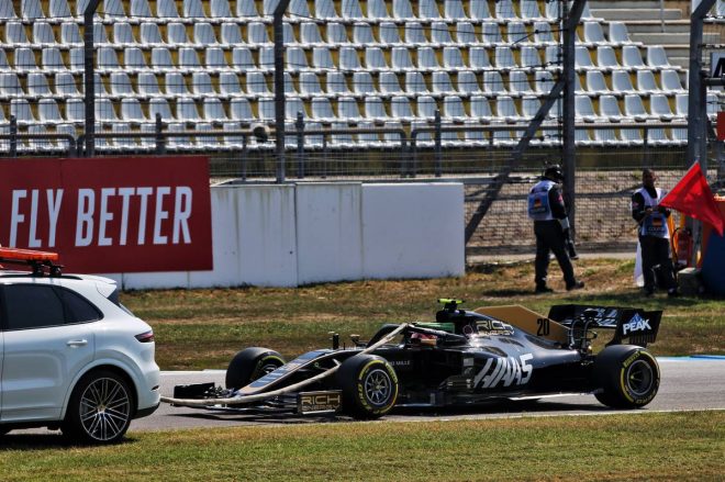 2019年F1第11戦ドイツGP　ケビン・マグヌッセン（ハース）