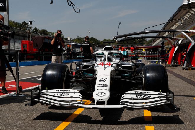 2019年F1第11戦ドイツGP　メルセデスのモータースポーツ活動125周年記念カラー