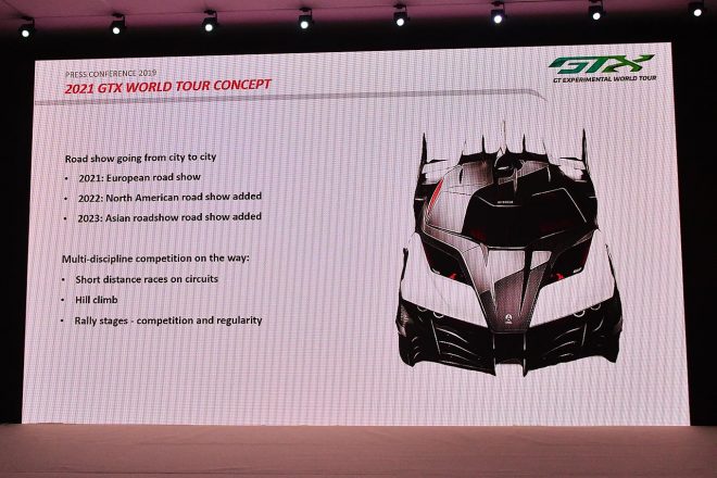 次世代エネルギー車を津駆ったGT-Xのコンセプト画像