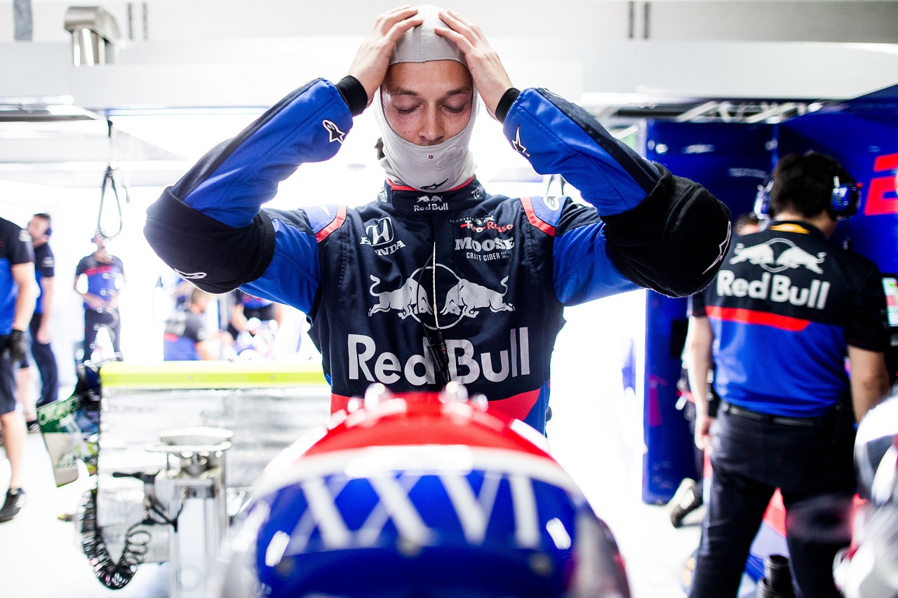 2019年F1第11戦ドイツGP金曜　トロロッソ・ホンダのダニール・クビアト