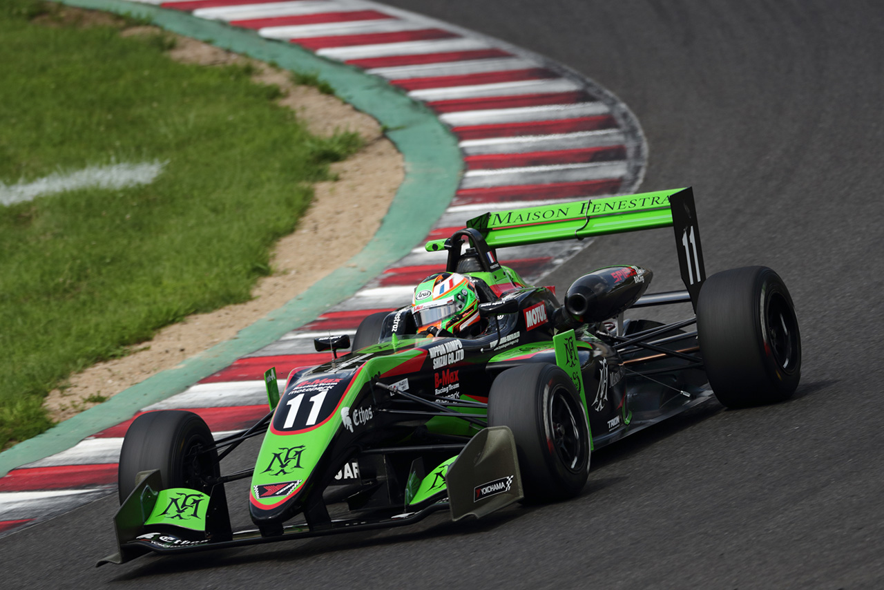 全日本F3選手権第13戦SUGO　サッシャ・フェネストラズ（B-Max Racing with motopark F3）