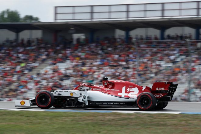 2019年F1第11戦ドイツGP　キミ・ライコネン（アルファロメオ）