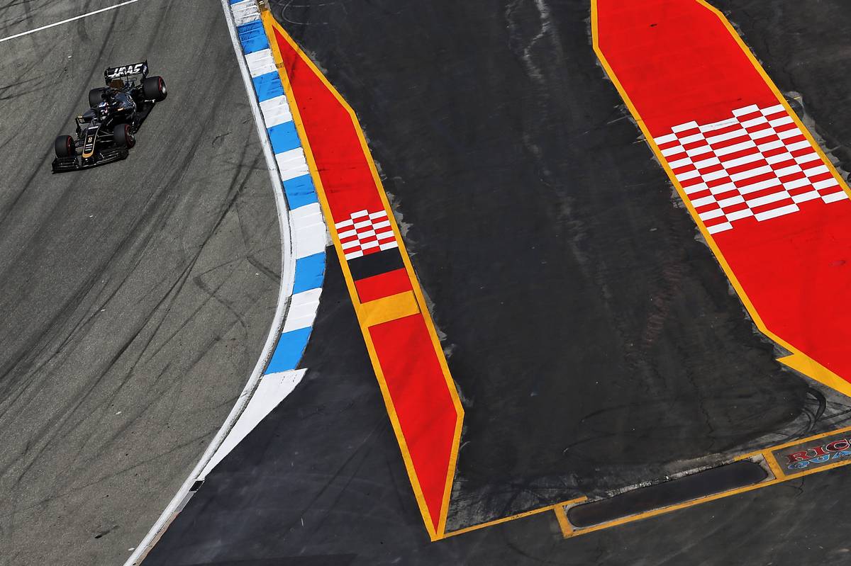 2019年F1第11戦ドイツGP予選6番手　ロマン・グロージャン（ハース）