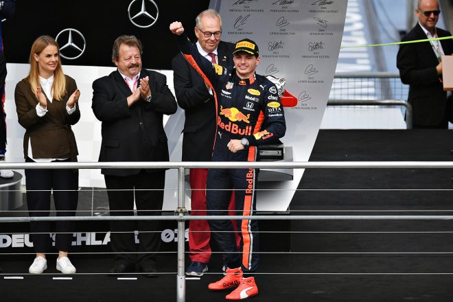 2019年F1第11戦ドイツGP　マックス・フェルスタッペン（レッドブル・ホンダ）