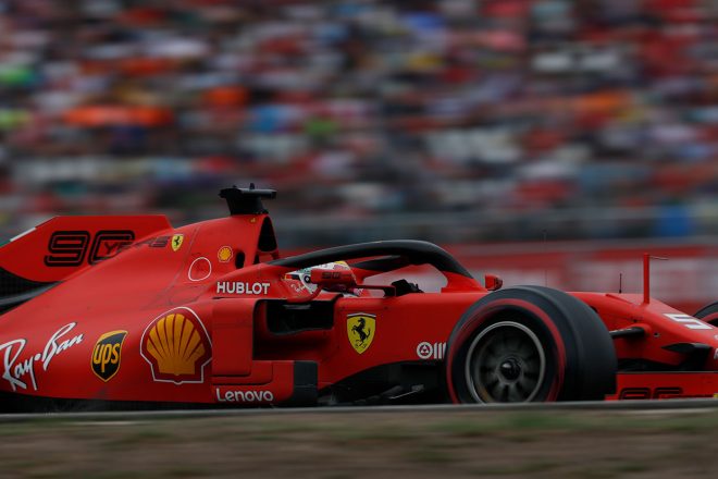 2019年F1第11戦ドイツGP　セバスチャン・ベッテル（フェラーリ）