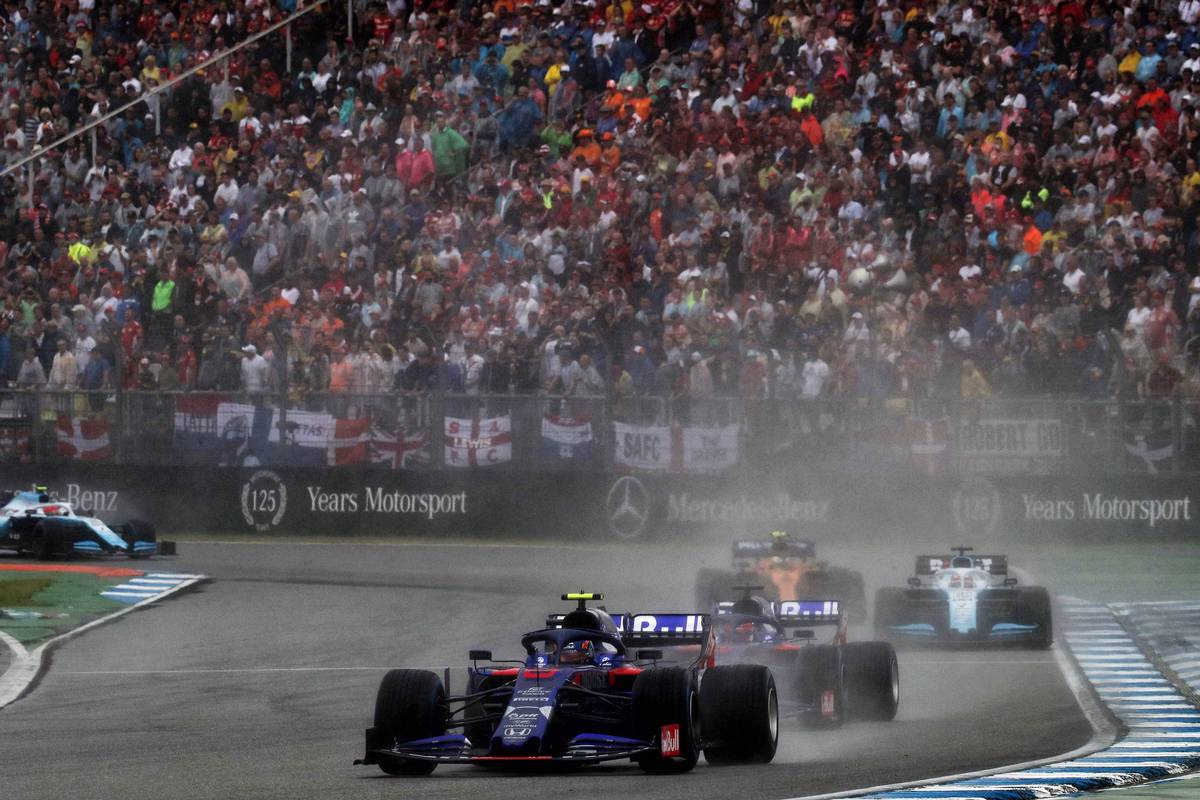 2019年F1第11戦ドイツGP　アレクサンダー・アルボン（トロロッソ・ホンダ）はミスのない走りで6位入賞