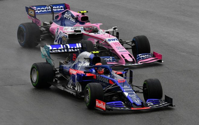 2019年F1第11戦ドイツGP　F1で初のウエットレースで6位入賞したアレクサンダー・アルボン（トロロッソ・ホンダ）
