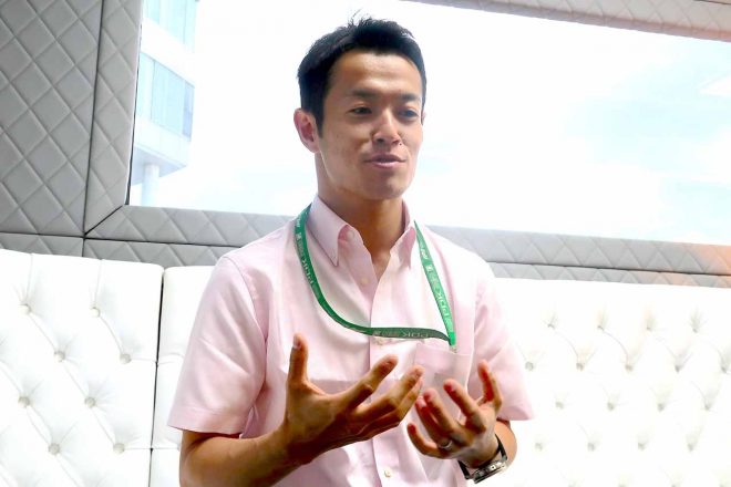 2019年F1第11戦ドイツGPに訪れた山本尚貴