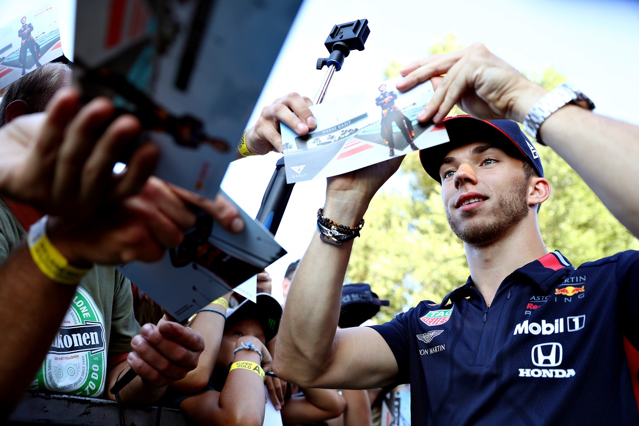 2019年F1第12戦ハンガリーGP木曜　ピエール・ガスリー（レッドブル・ホンダ）