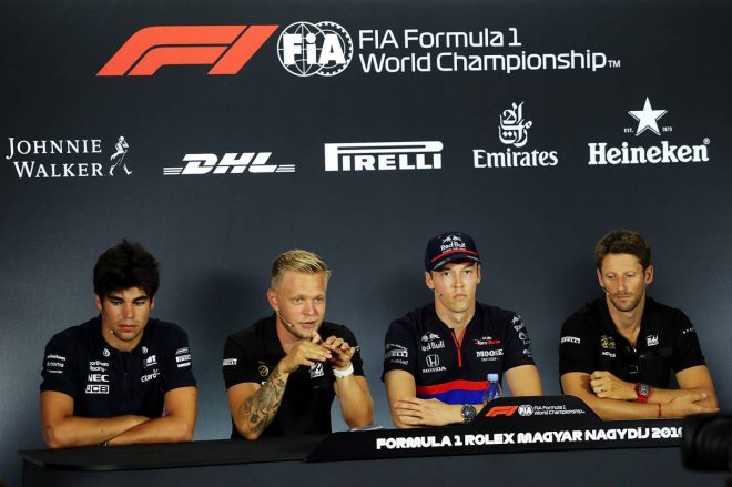 F1第12戦ハンガリーGP木曜会見：前戦で待望の娘が生まれ父親になったダニール・クビアト