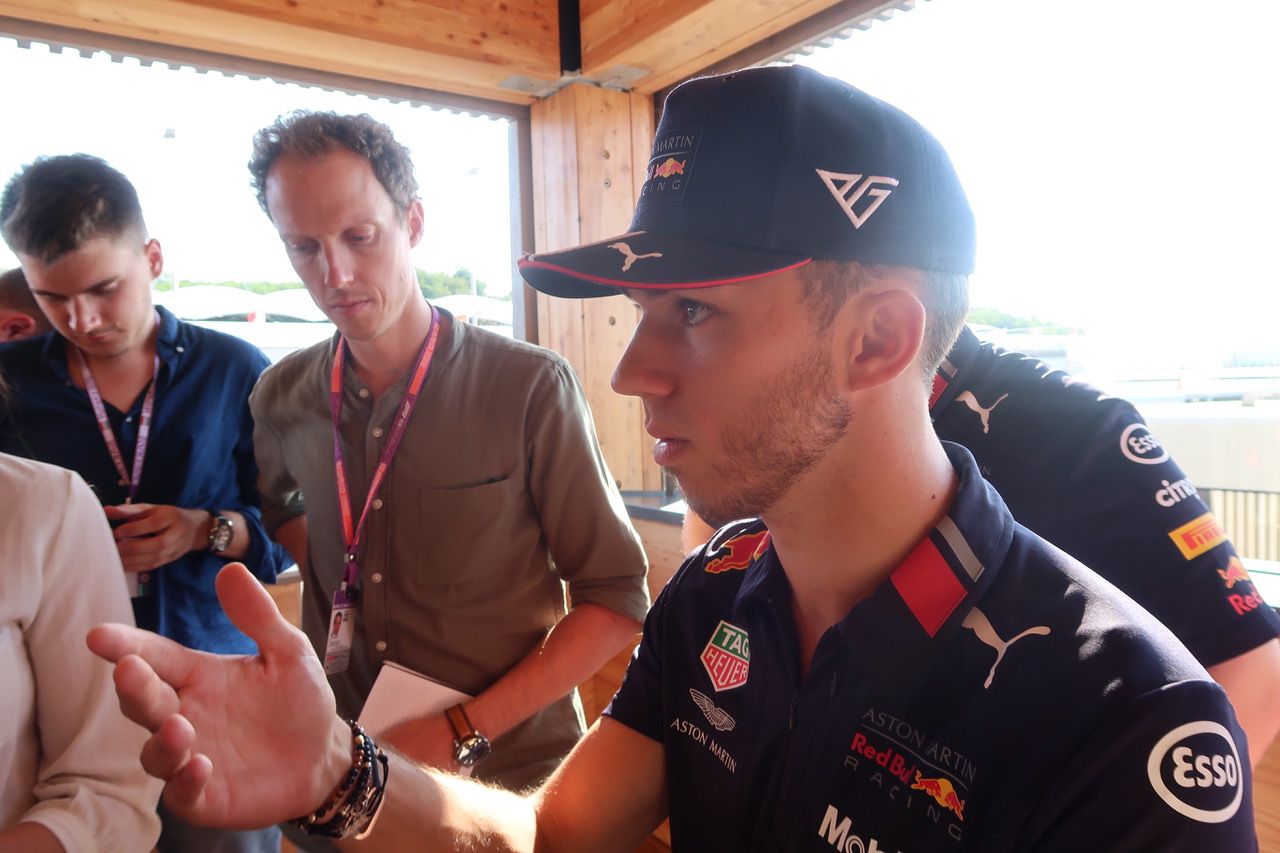 2019年F1第12戦ハンガリーGP　ピエール・ガスリー（レッドブル・ホンダ）