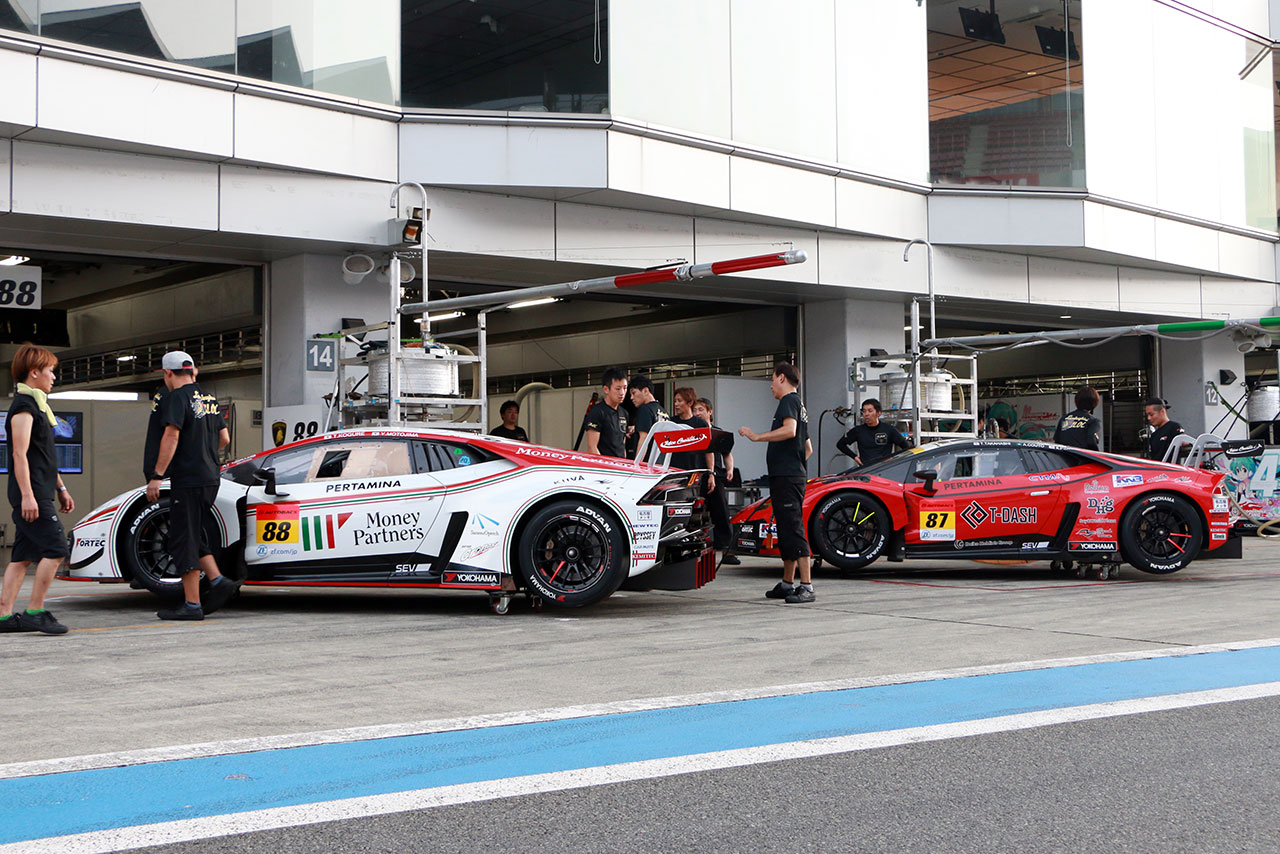 マネパ ランボルギーニ GT3、T-DASH ランボルギーニ GT3