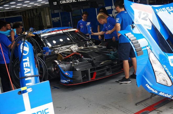 スーパーGT第5戦富士金曜搬入日