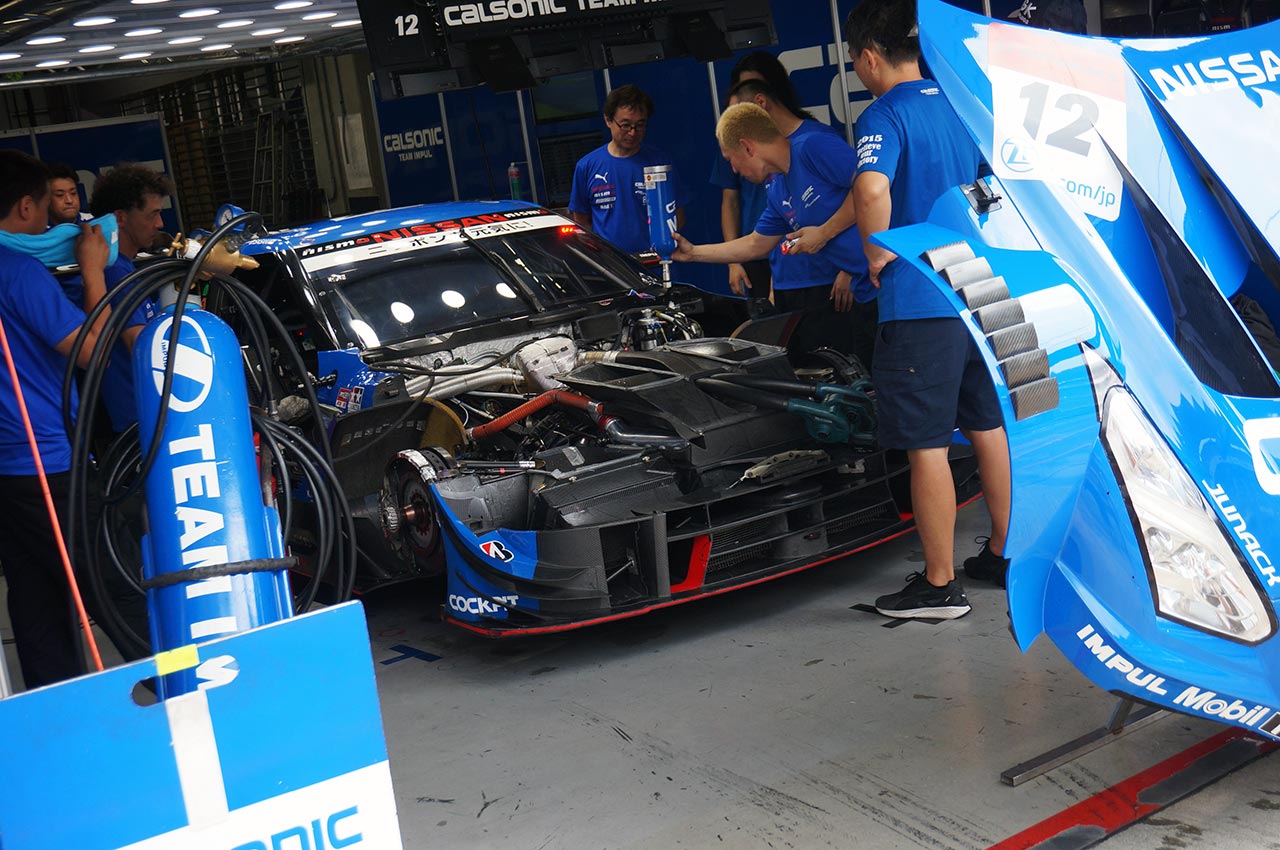 スーパーGT第5戦富士金曜搬入日