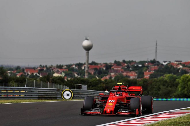 2019年F1第12戦ハンガリーGP　シャルル・ルクレール（フェラーリ）