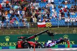 2019年F1第12戦ハンガリーGP金曜　アレクサンダー・アルボン（トロロッソ・ホンダ）がクラッシュ