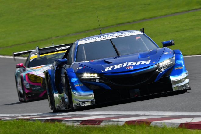 2019年のスーパーGT第5戦富士、GT500クラスの公式練習2番手につけたKEIHIN NSX-GT