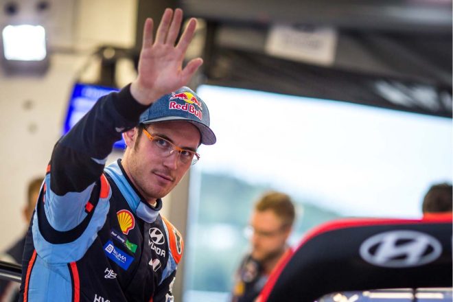 ティエリー・ヌービル（ヒュンダイi20クーペWRC）