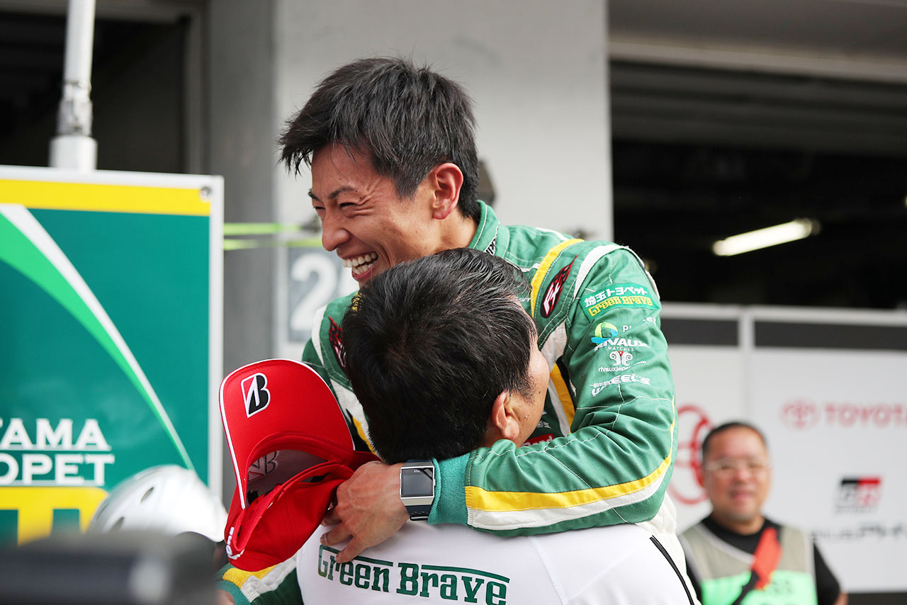 2019年のスーパーGT第5戦富士でGT300初ポールポジションを獲得した吉田広樹