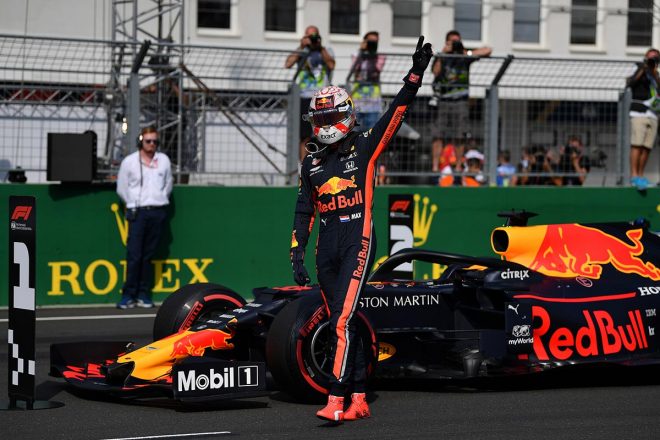 2019年F1第12戦ハンガリーGP　マックス・フェルスタッペン（レッドブル・ホンダ）が予選ポールポジション