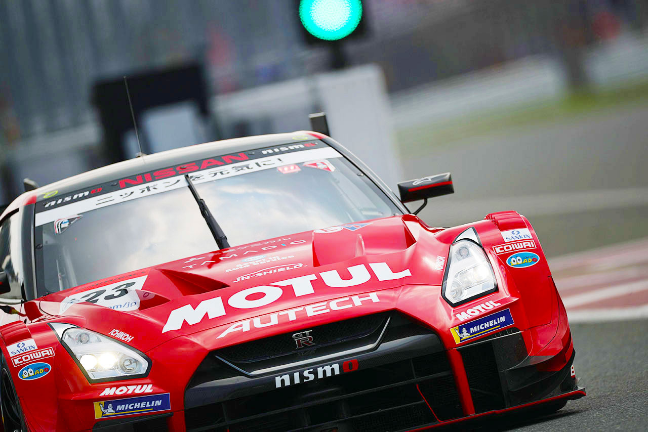 2019年のスーパーGT第5戦富士、GT500のポールポジションを獲得したMOTUL AUTECH GT-R