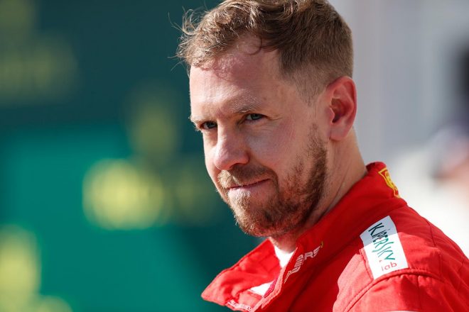 2019年F1第12戦ハンガリーGP　セバスチャン・ベッテル（フェラーリ）