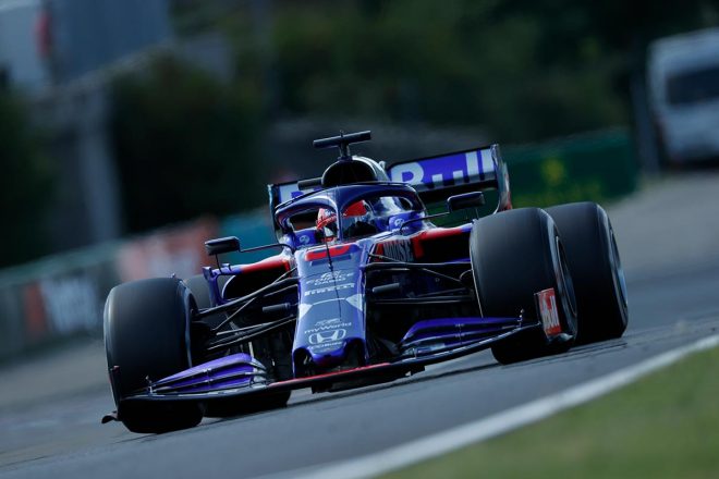 2019年F1第12戦ハンガリーGP　ダニール・クビアト（トロロッソ・ホンダ）