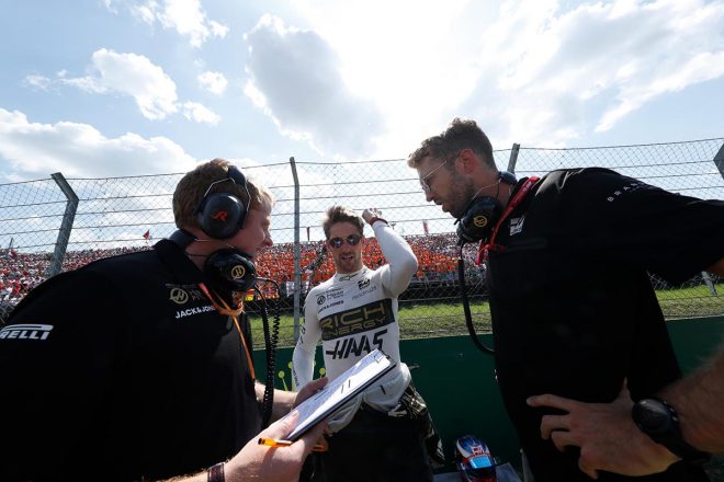 2019年F1第12戦ハンガリーGP　ロマン・グロージャン（ハース）