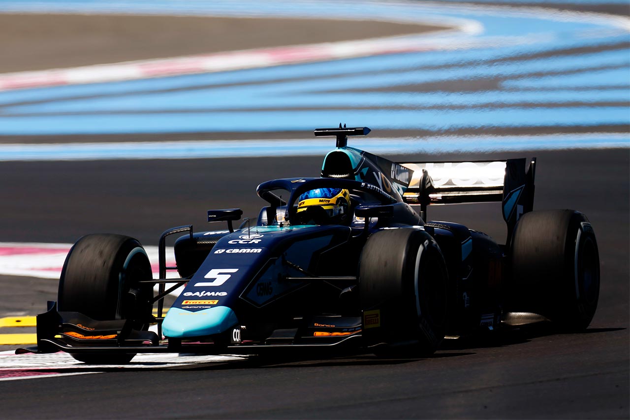 セルジオ・セッテ・カマラが駆るDAMSのマシン